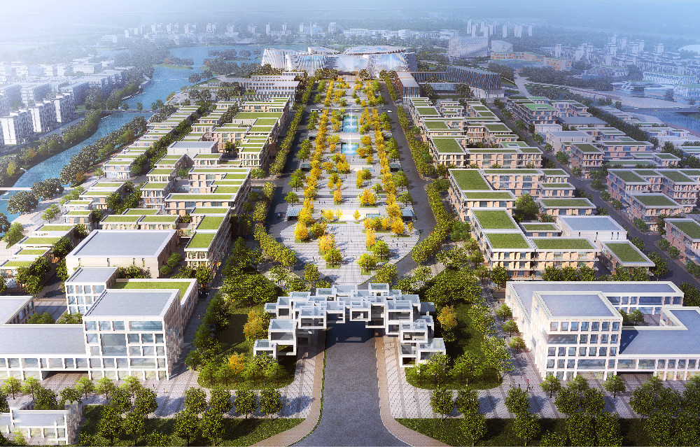 沈抚白沙岛金融生态小镇